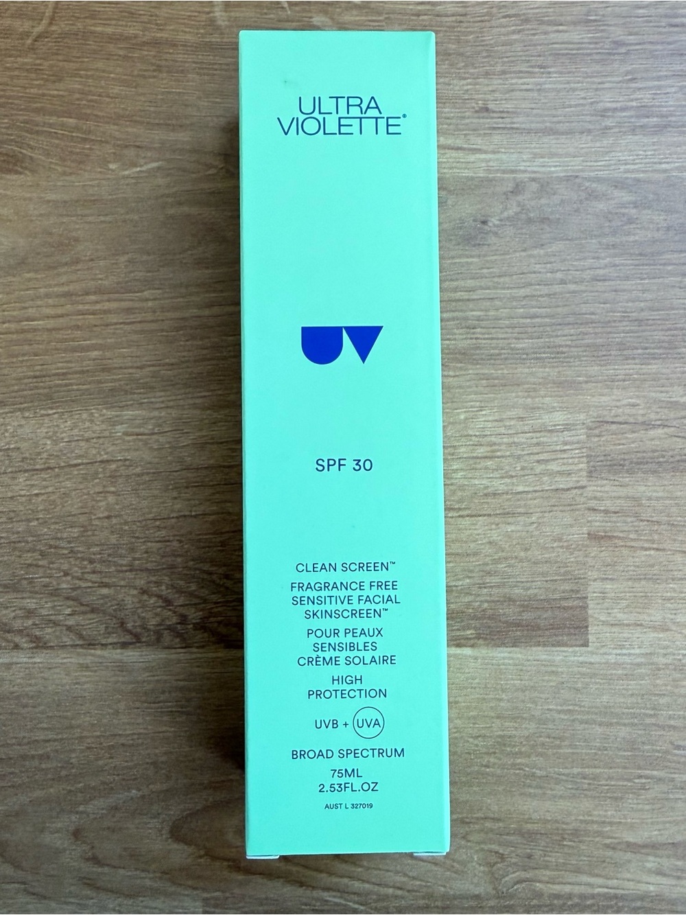 *BNIB* *Int'l Version* UltraViolette Clean Screen SPF 30 Sensitive Skinscreen